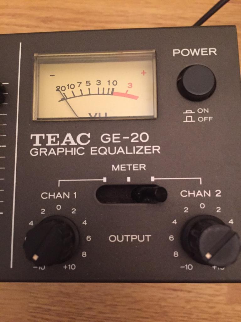 TEAC GE20 Graphic Equalizer AudioBaza