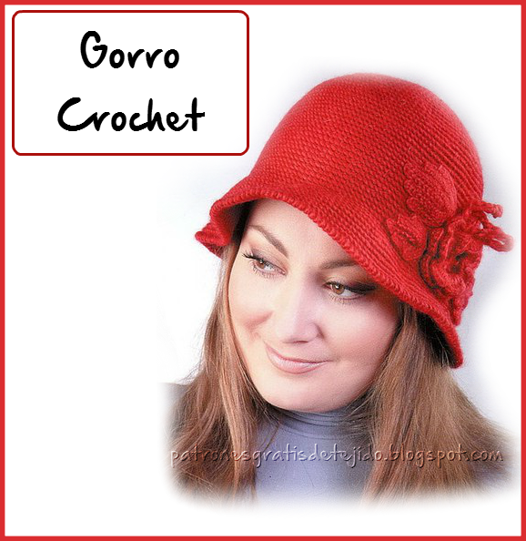 CURSO CROCHET: Patrones y paso a paso en video de gorro crochet CURSO CROCHET: Patrones y paso a paso en video de gorro crochet