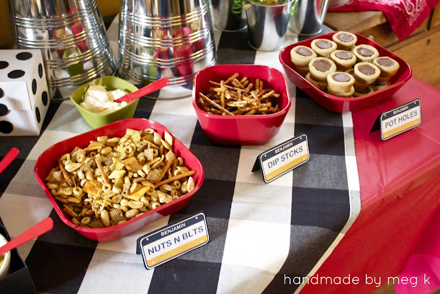 Handmade by Meg K Car Birthday Party {DIY Details}