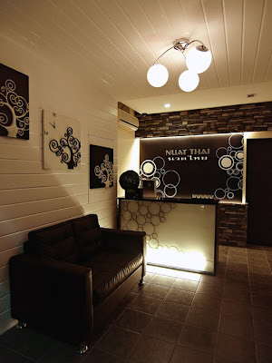 Reception area at Nuat Thai Libis