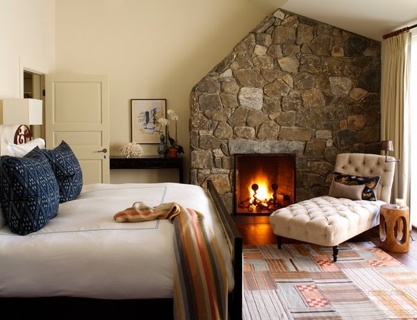 Conseils déco et relooking: réchauffez votre maison avec une ... Pierre cheminée idées