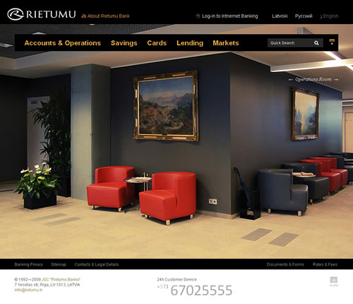 Classy & Professional Financial Web Designs