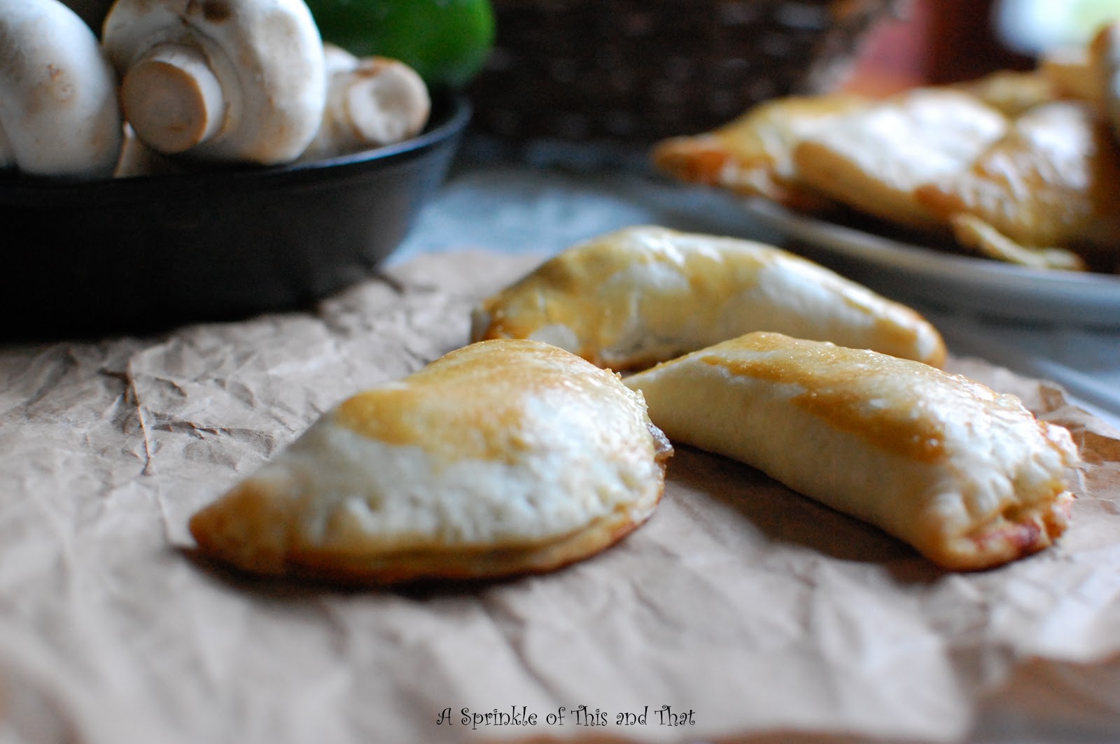 A Sprinkle of This and That Philly Cheesesteak Empanadas