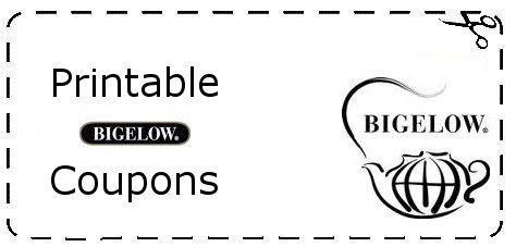Bigelow tea coupons