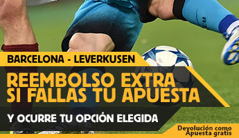 betfair reembolso 25 euros Champions League Barcelona vs Leverkusen 29 septiembre betfair reembolso 25 euros Champions League Barcelona vs Leverkusen 29 septiembre
