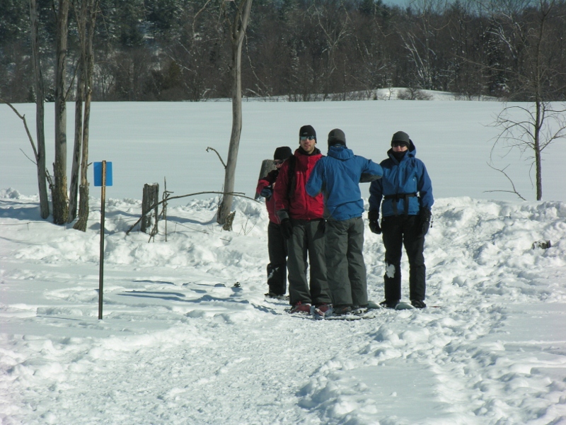 Hiking Trails of Ottawa Snowshoeing = Hiking in Winter