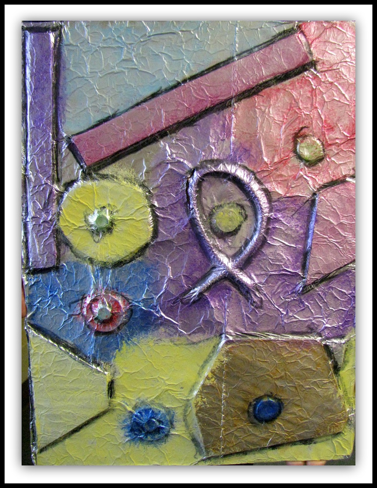 PLATEAU ART STUDIO Foil Abstract Art