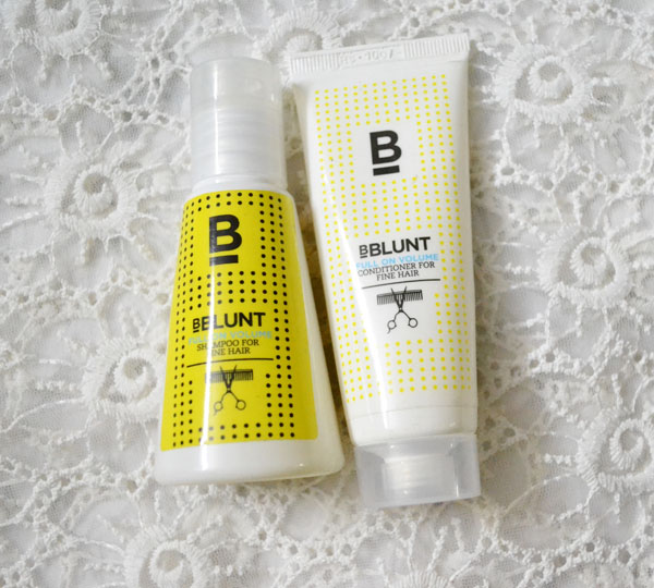 January shopping haul India BBlunt Full on Volume Mini shampoo and conditioner India