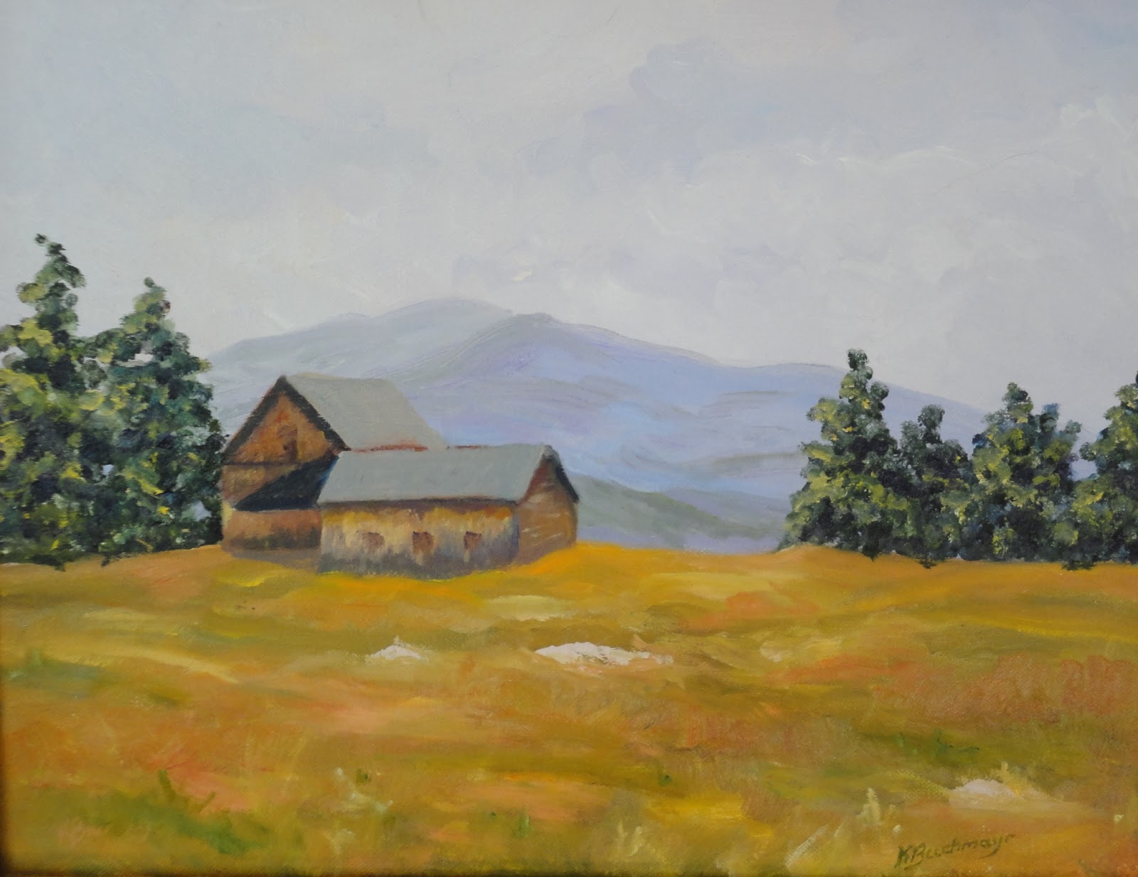 Vermont Art Zine MANCHESTER CENTER Paintings by Katherine Buchmayr