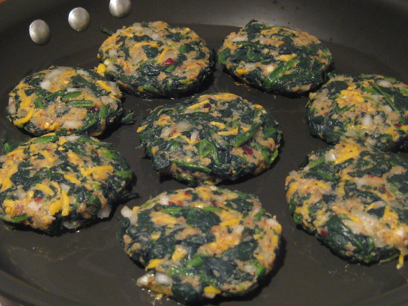 Sweet Tea & Stilettos Health + Spinach Burgers