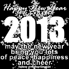 Selamat Tahun Baru 2013 Gif