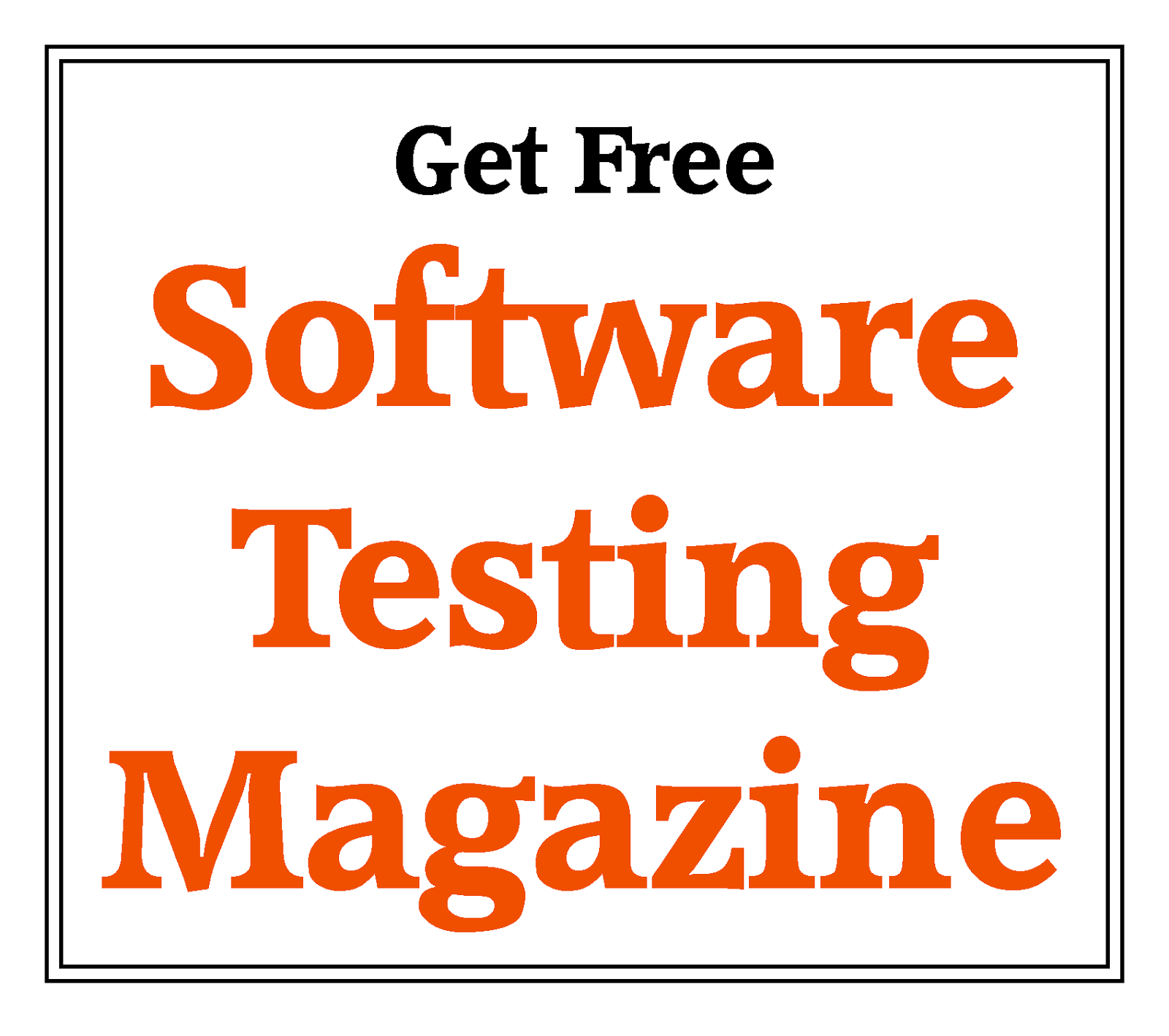 Get Free Testing Magazine