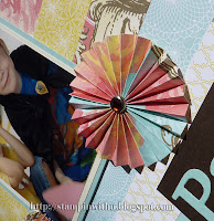 Easter Bonnet Page Close up Easter Bonnet Page Medallion Embellishment