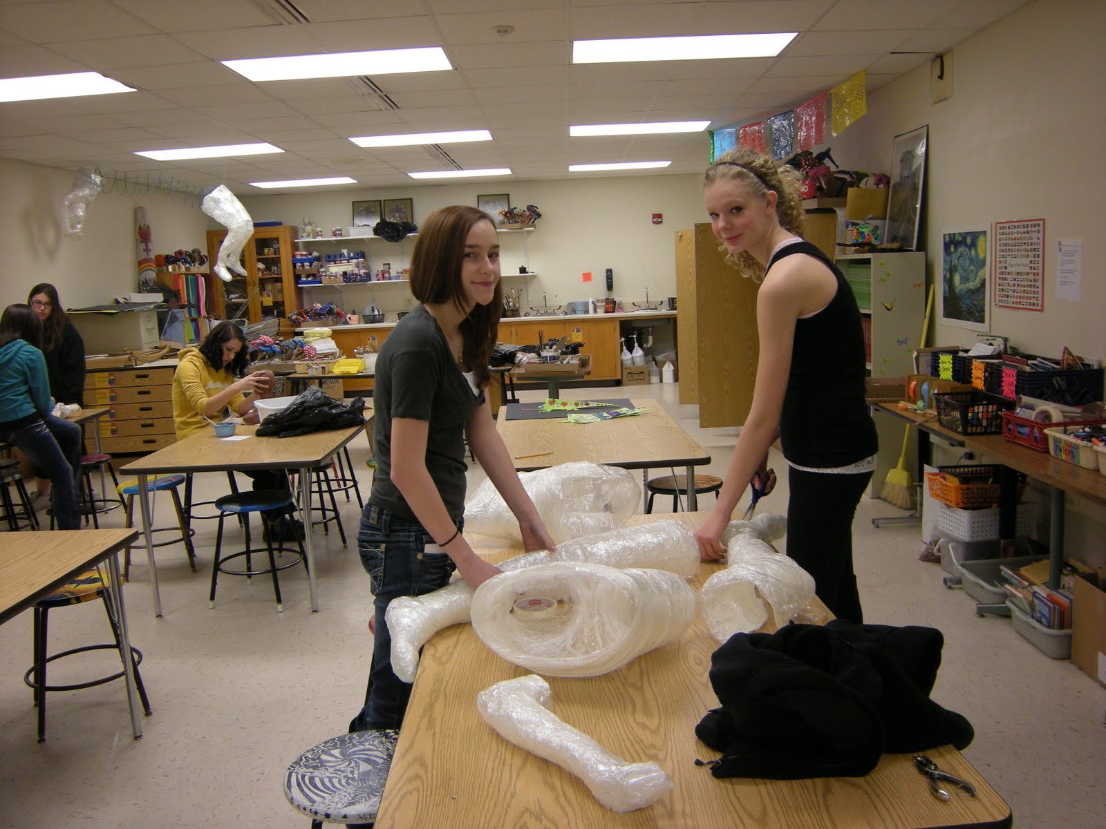 TartTeaching Art with Attitude Tape SculpturesInspired by Mark Jenkins