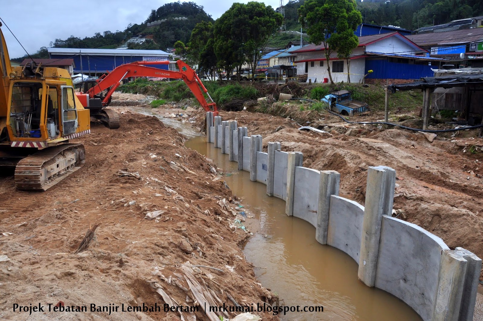 mrkumai.blogspot.com Projek Tebatan Banjir di Lembah Bertam