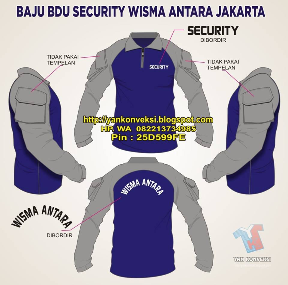 BAJU BDU SECURITY