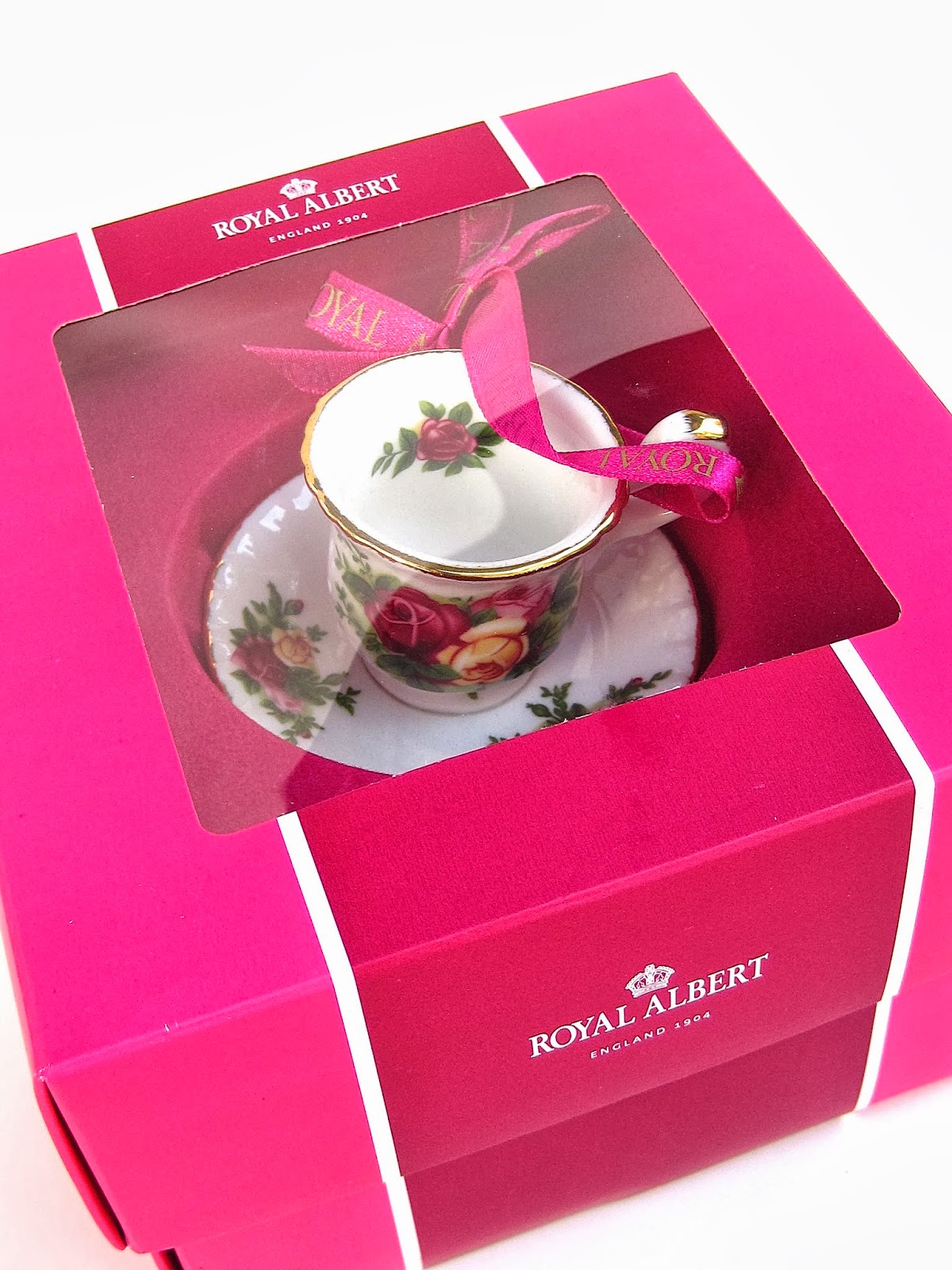 Tea With Friends First teacup ornament of the season