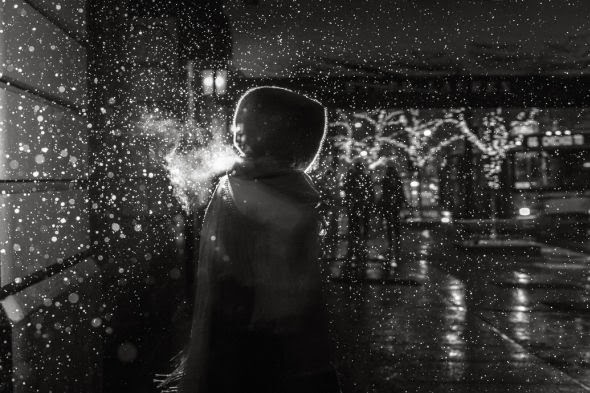 Satoki Nagata black and white photography art portraits city lights night Chicago Satoki Nagata black and white photography art portraits city lights night Chicago