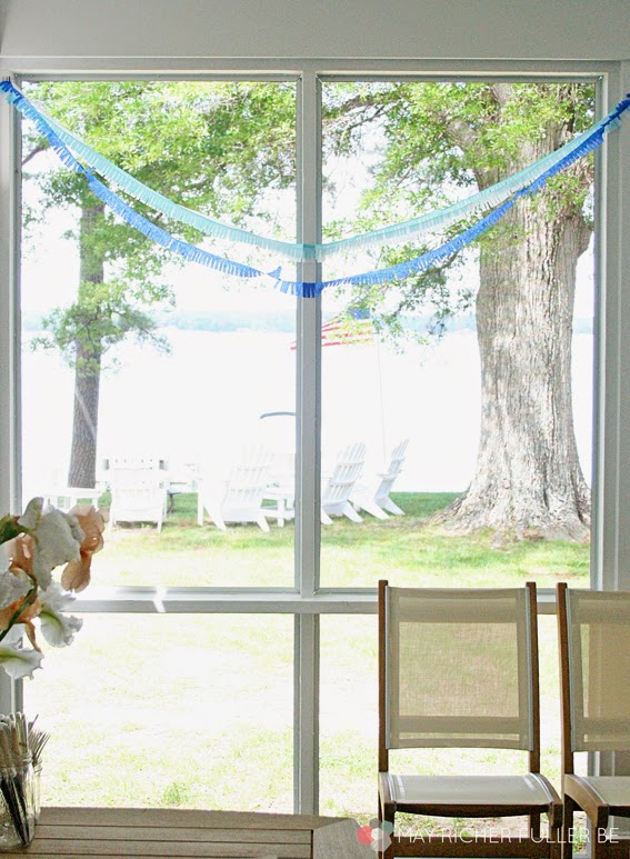 Crepe Paper Fringe Streamers {A Tutorial}