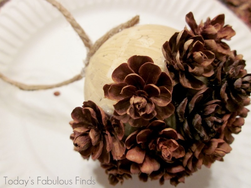 today s fabulous finds handmade pine cone flower ornaments today s fabulous finds handmade pine cone flower ornaments