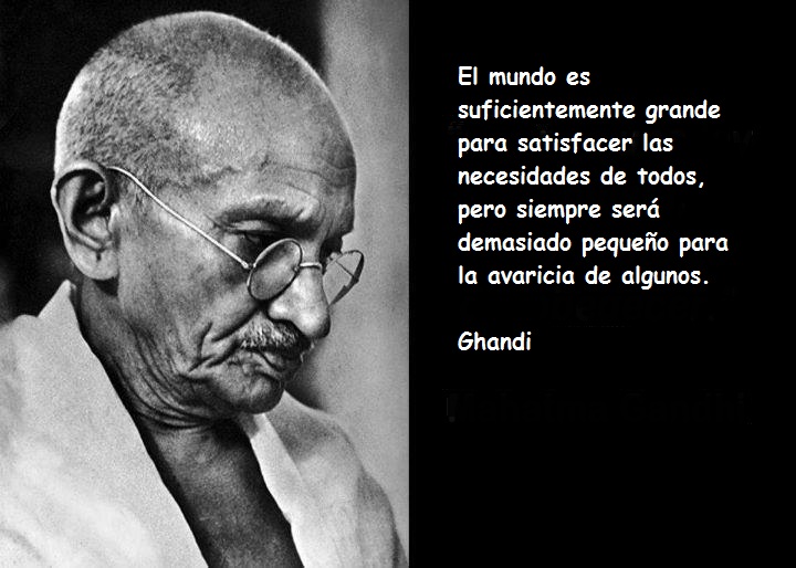 Frase+Gandhi+Avaricia