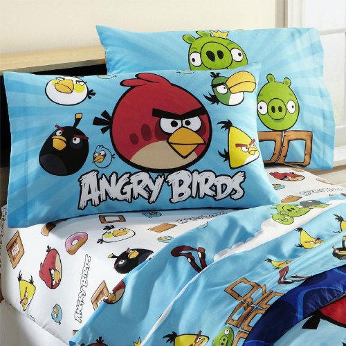 Home Furniture Online Shop And Sale Angry Birds Twin Comforter Set