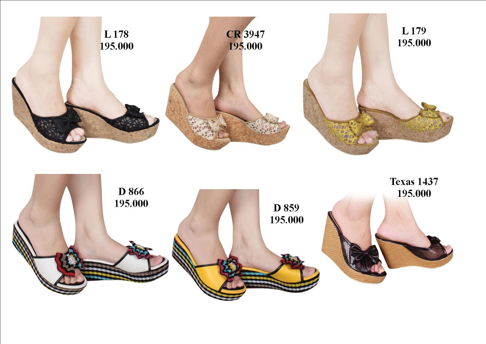 sandal dan sepatu wedges berkualitas sandal wedges pita sandal dan sepatu wedges berkualitas sandal wedges pita