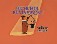 Bear For Punishment title cel