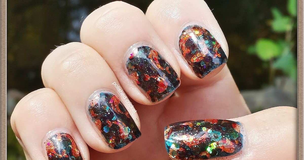 The Polished Cricket Koi Fish Pond Nail Stamping (Plate MM09, My Ten