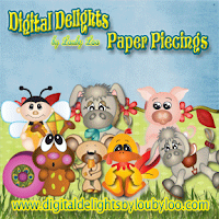 New!! Paper piecings by Digital Delights