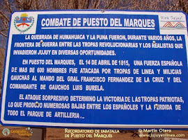 BATALLA DE PUESTO DEL MARQUÉS EN EL POBLADO PUNEÑO (JUJUY) (14/04/1815)