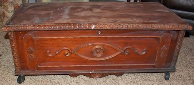 Trunk Redo By Simple Southern Charm - Featured On Furniture Flippin'