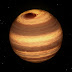 Una piccola stella con una grande tempesta