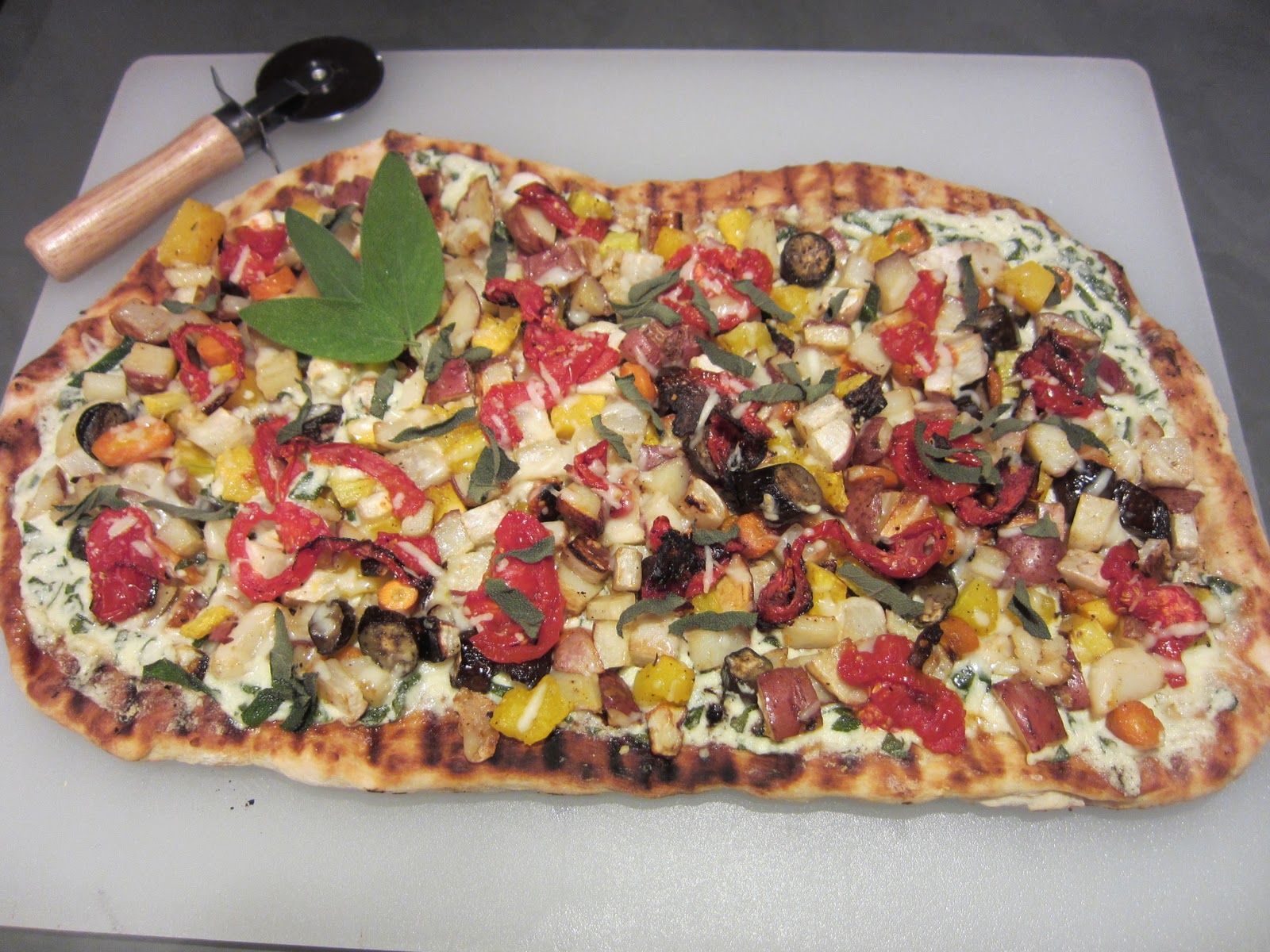 all dad, all day Recipe Harvest Pizza