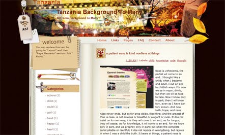 Demo Cool And Cute Blogger Template