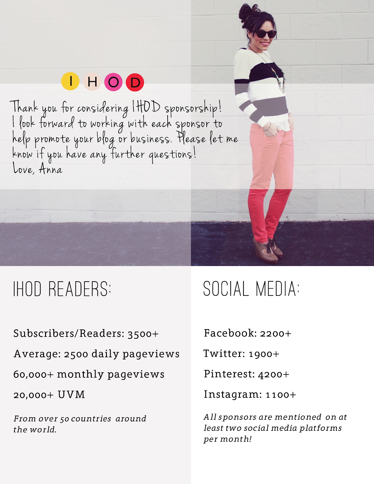 Sponsorship/Giveaways In Honor Of Design