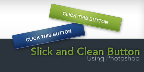 Create a neat button with Photoshop Create a neat button with Photoshop