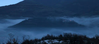 My parents hotel sits on an island in the fog My parents hotel sits on an island in the fog