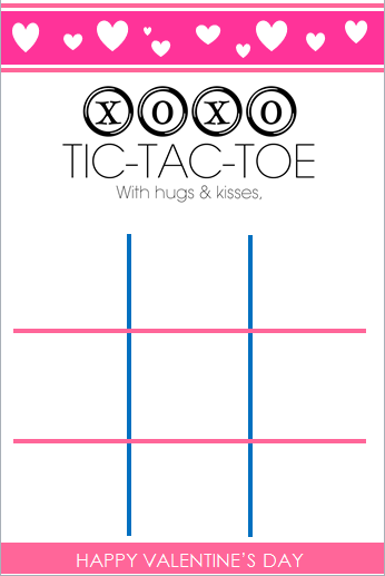 Best printable tic tac toe board | Tristan Website