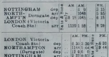 megatrain nottingham to london