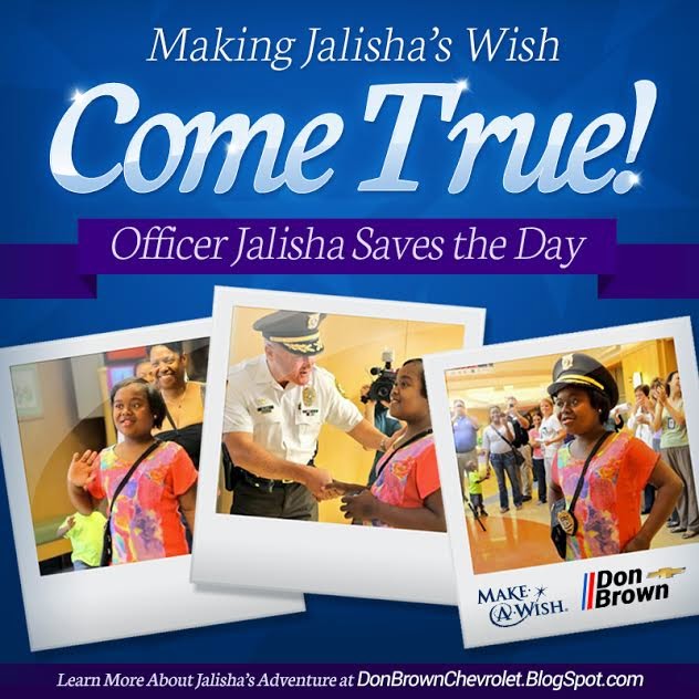 Don Brown Around St Louis Making Officer Jalisha S Wish