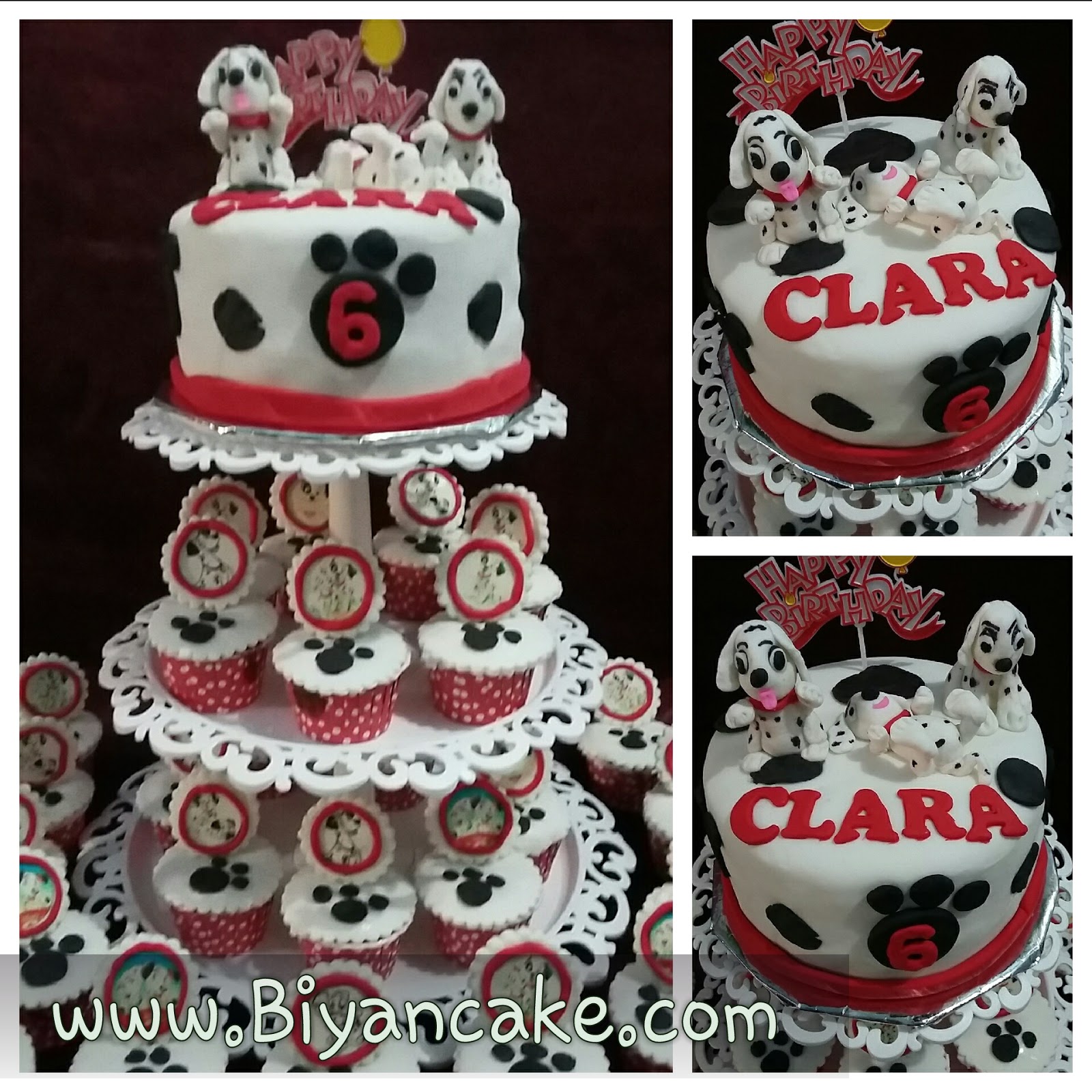 Cake cupcake Dalmation 101 ~ Clara