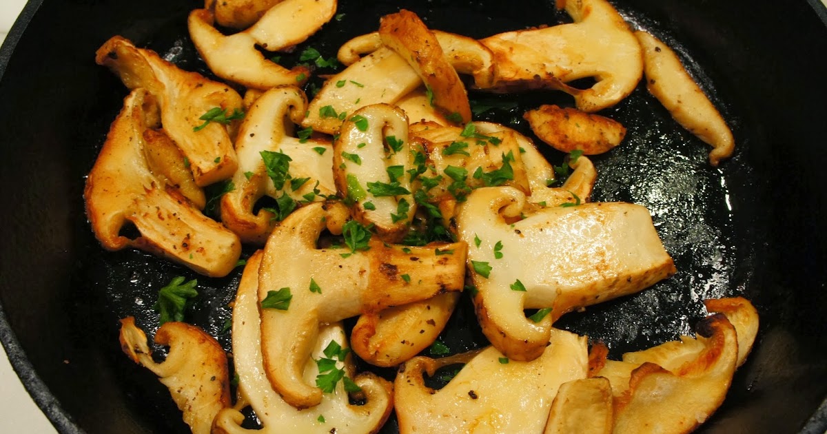Roasted Matsutake Mushrooms