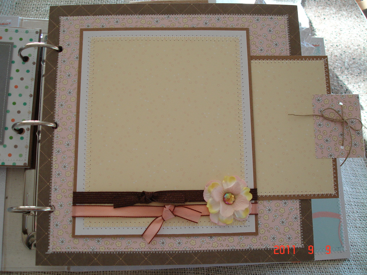 Scrapbooking by Phyllis 25th Wedding Anniversary Chipboard Binder