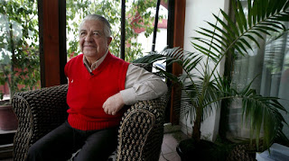 LE DIRECTEUR DE LA POLICE POLITIQUE DU DICTATEUR AUGUSTO PINOCHET, MANUEL CONTRERAS, EST DÉCÉDÉ VENDREDI SOIR À L'ÂGE DE 86 ANS. IL ÉTAIT CONSIDÉRÉ COMME LE «BRAS DROIT » DE PINOCHET. PHOTO CARLOS BARRIA
