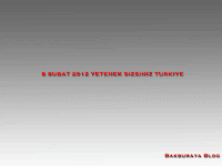8 Subat 2012 Yetenek Sizsiniz Turkiye 2.Tur