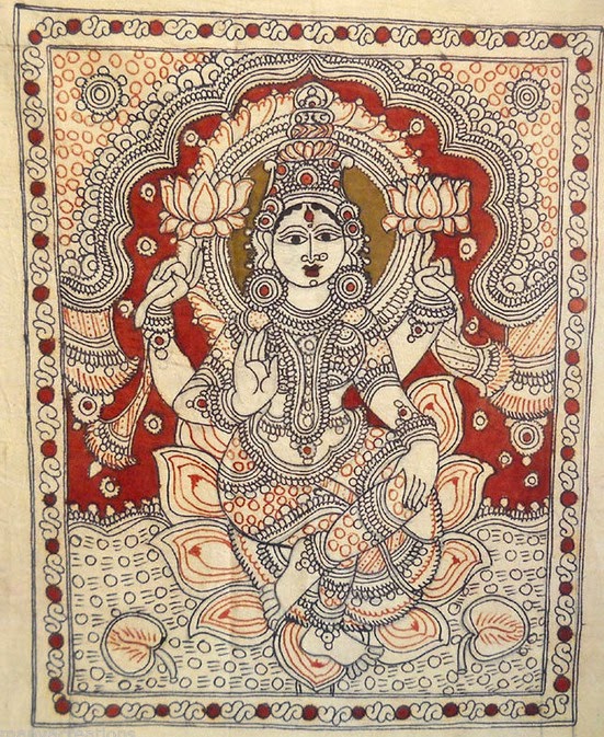 Kalamkari Paintings Siva Travelogue