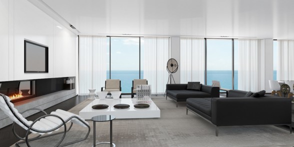 Comfortable Tel Aviv Penthouse Living Room