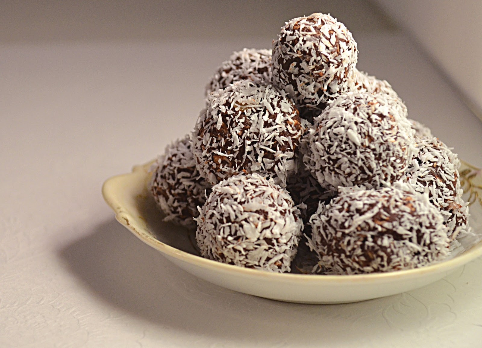 Jilly...Inspired Dark Chocolate Truffles and Coconut Milk Whipped