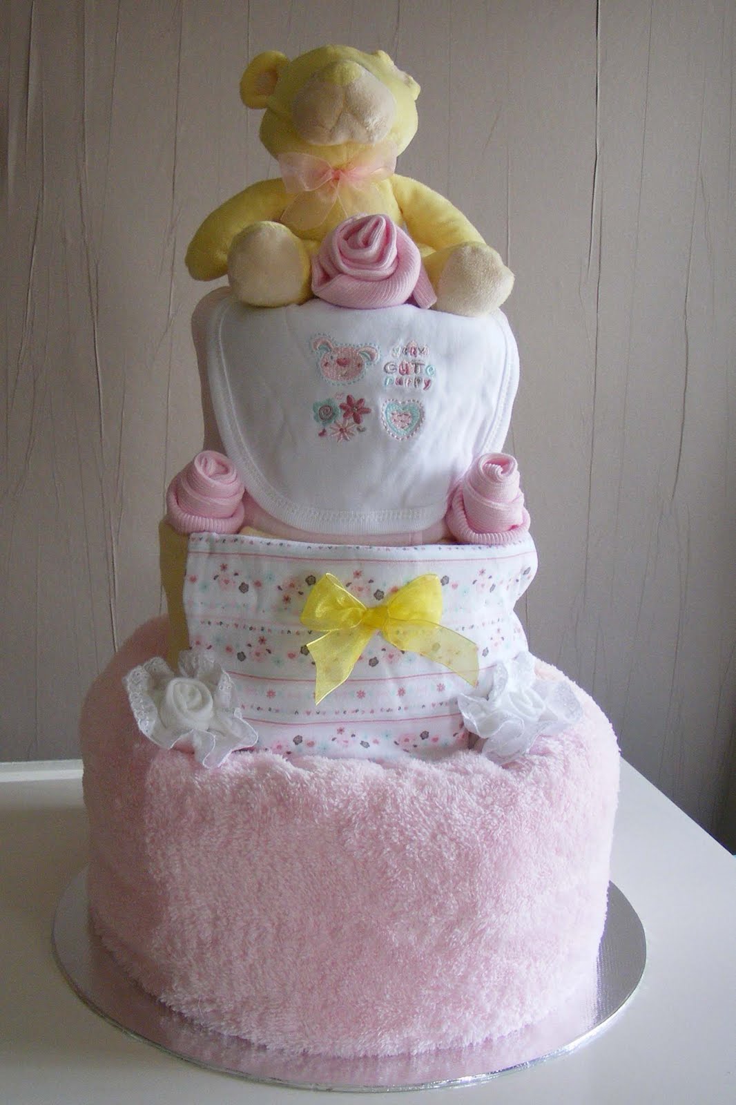Carol's Crafty Corner Nappy Cake Tutorial